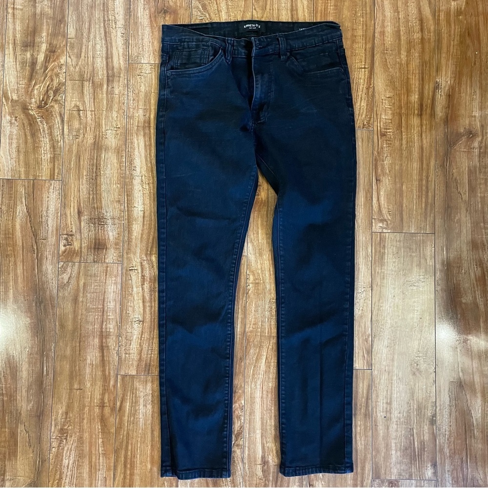 Kenneth Cole Men's Slim Jeans - Dark Blue